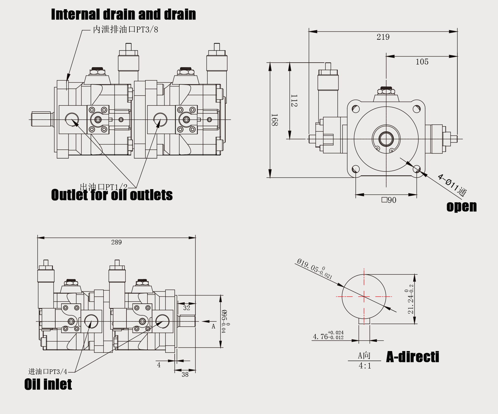 مضخات ريشة متغيرة (HVP-40-40-140)