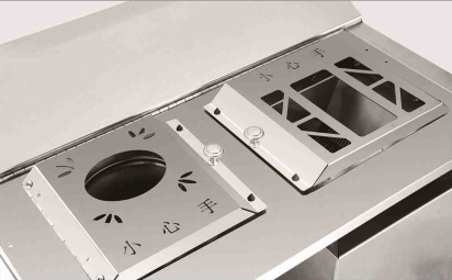 مفرمة لحم مزدوجة التفكيك وتقطيع اللحم