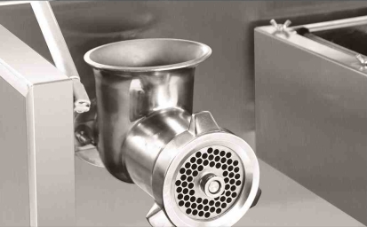 مفرمة لحم مزدوجة التفكيك وتقطيع اللحم