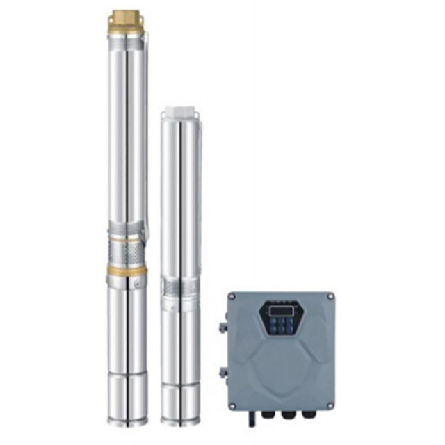 مضخة شمسية بدون فرش مع دفاعة بلاستيكية