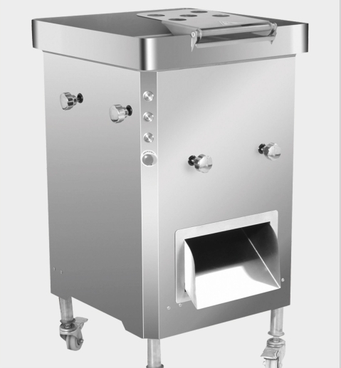 آلة تقطيع وتقطيع الفولاذ المقاوم للصدأ بشفرة مزدوجة