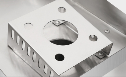 مفرمة لحم قابلة للتفكيك على طراز الحوض